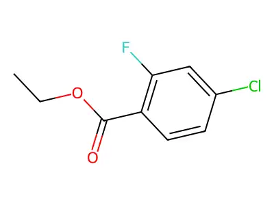 Ethyl 4-chloro-2-fluorobenzoate structure