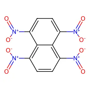 Naphthalene, 1,4,5,8-tetranitro- structure
