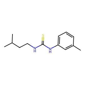 1-(3-Methylbutyl)-3-(3-methylphenyl)thiourea structure