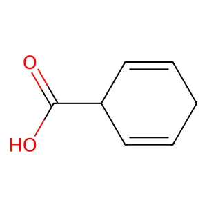 2,5-环己二烯-1-甲酸 structure