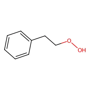 2-Phenylethylhydroperoxide structure