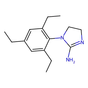2,4,6-Triethylphenyl(imino)imidazolidine structure