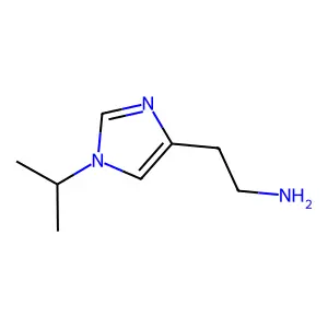 2-(1-异丙基-1H-咪唑-4-基)乙胺 structure