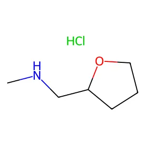 Methyl((oxolan-2-yl)methyl)amine hydrochloride structure