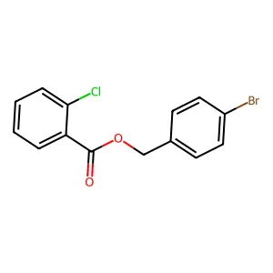 4-Bromobenzyl 2-chlorobenzoate structure