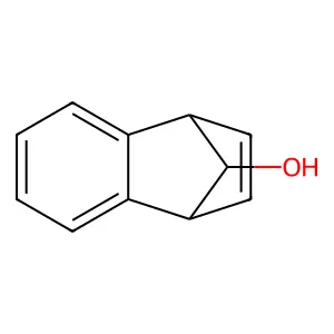 1,4-Methanonaphthalen-9-ol, 1,4-dihydro- structure