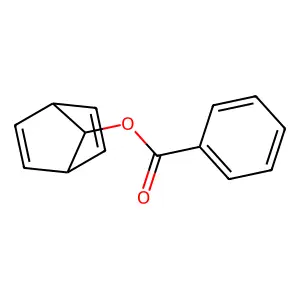 2,5-Norbornadien-7-YL benzoate structure