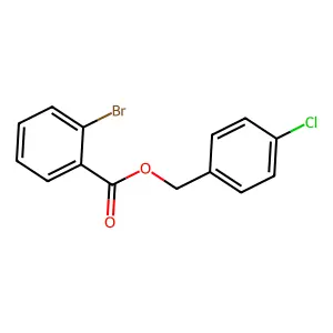 (4-Chlorophenyl)methyl 2-bromobenzoate structure