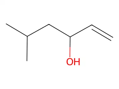 5-Methyl-1-hexen-3-ol structure