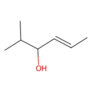 2-Methyl-4-hexen-3-ol structure