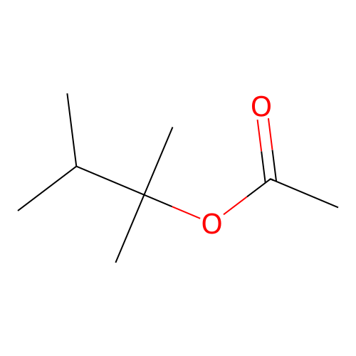 2-Butanol, 2,3-dimethyl-, acetate structure