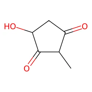 4-Hydroxy-2-methyl-1,3-cyclopentanedione structure