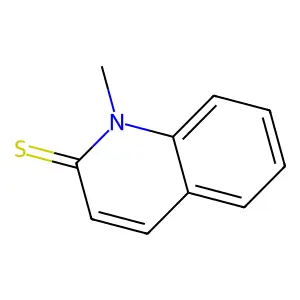 1-Methyl-2(1H)-quinolinethione structure