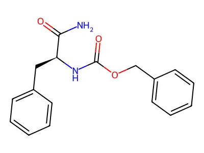 (S)-Benzyl (1-amino-1-oxo-3-phenylpropan-2-yl)carbamate structure