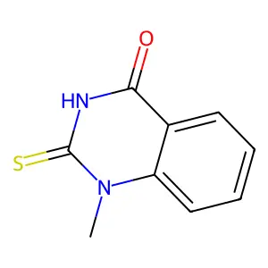 2-Mercapto-1-methylquinazolin-4(1H)-one structure