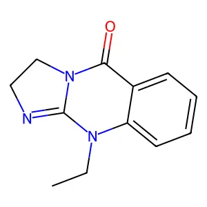 10-Ethyl-2,3-dihydroimidazo[2,1-b]quinazolin-5(10H)-one structure