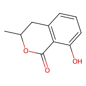 (-)-(R)-Mellein structure