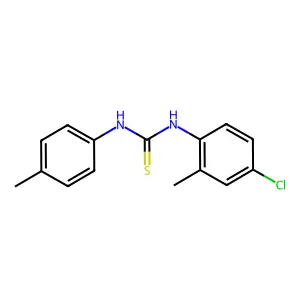 1-(4-Chloro-2-methylphenyl)-3-(4-methylphenyl)thiourea structure