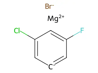3-Chloro-5-fluorophenylmagnesium bromide structure