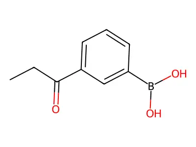 (3-propanoylphenyl)boronic Acid structure