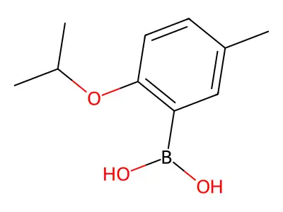 2-Isopropoxy-5-methylphenylboronic acid structure