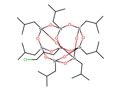Chloropropylisobutyl-PSS structure
