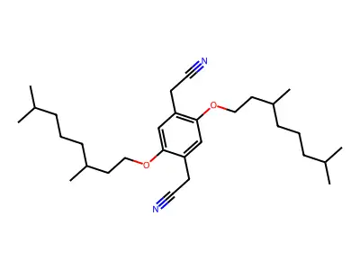 1,4-Bis(3,7-dimethyloctoxy)benzene structure
