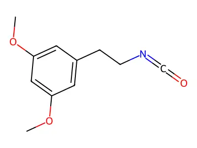 3,5-Dimethoxyphenethyl isocyanate structure