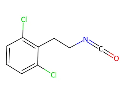 2,6-Dichlorophenethyl isocyanate structure