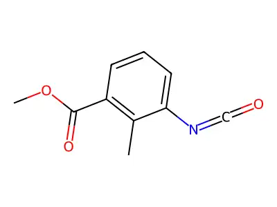 Methyl 3-isocyanato-2-methylbenzoate structure