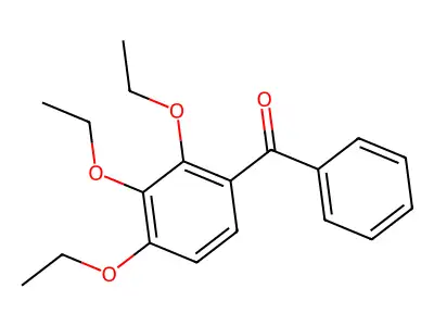 2,3,4-Triethoxybenzophenone structure