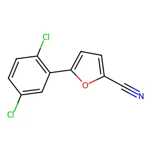 5-(2,5-Dichlorophenyl)furan-2-carbonitrile structure