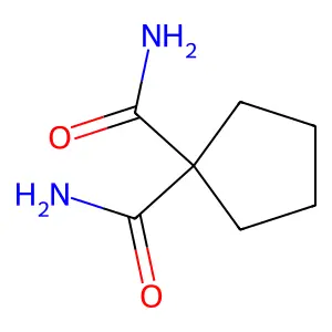 环戊烷二甲酰胺 structure