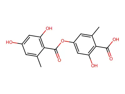 红粉苔酸 structure