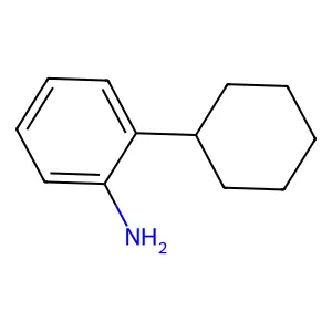 2-Cyclohexylbenzenamine structure