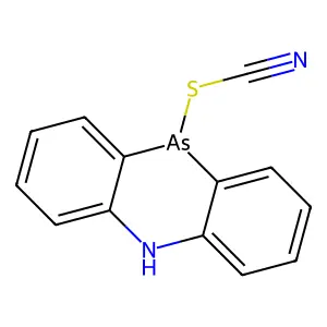 Phenarsazine, 5,10-dihydro-10-thiocyanato- structure