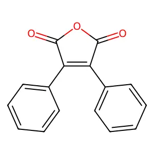 Diphenylmaleic anhydride structure