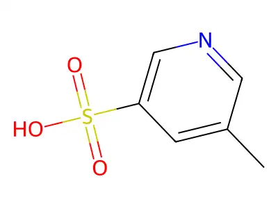5-Methyl-3-pyridinesulfonic acid structure