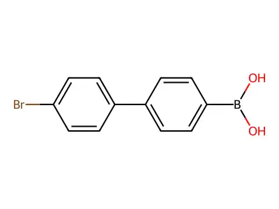 4'-Bromo-4-biphenylboronic Acid (contains varying amounts of Anhydride) structure