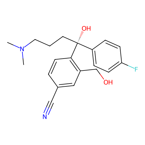 Citadiol, (R)- structure