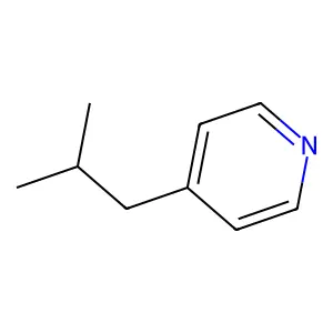 4-Isobutylpyridine structure