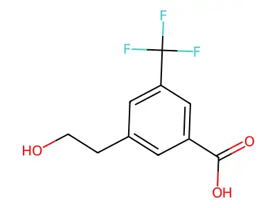 2-fluoro-3-(hydroxymethyl)benzoic Acid structure