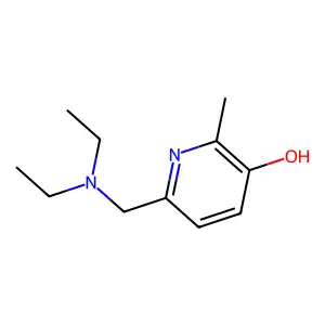 6-[(Diethylamino)methyl]-2-methylpyridin-3-ol structure
