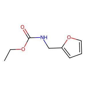 Ethyl(2-furylmethyl)carbamate structure