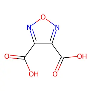 1,2,5-Oxadiazole-3,4-dicarboxylic acid structure