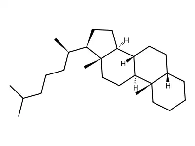 粪甾烷 structure