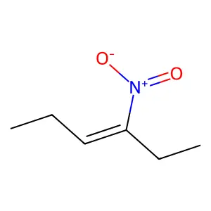 3-Nitro-3-hexene structure