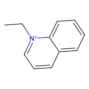 1-Ethylquinolinium structure