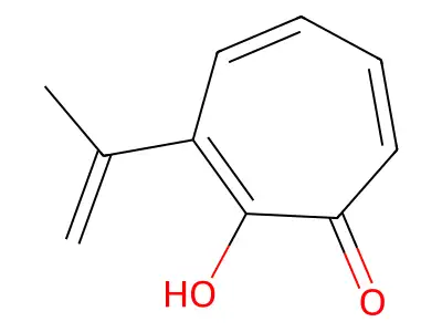 2-Hydroxy-3-(Prop-1-En-2-Yl)cyclohepta-2,4,6-Trien-1-One structure