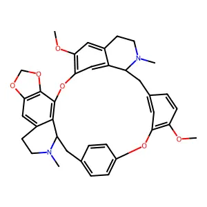 千金藤碱 structure